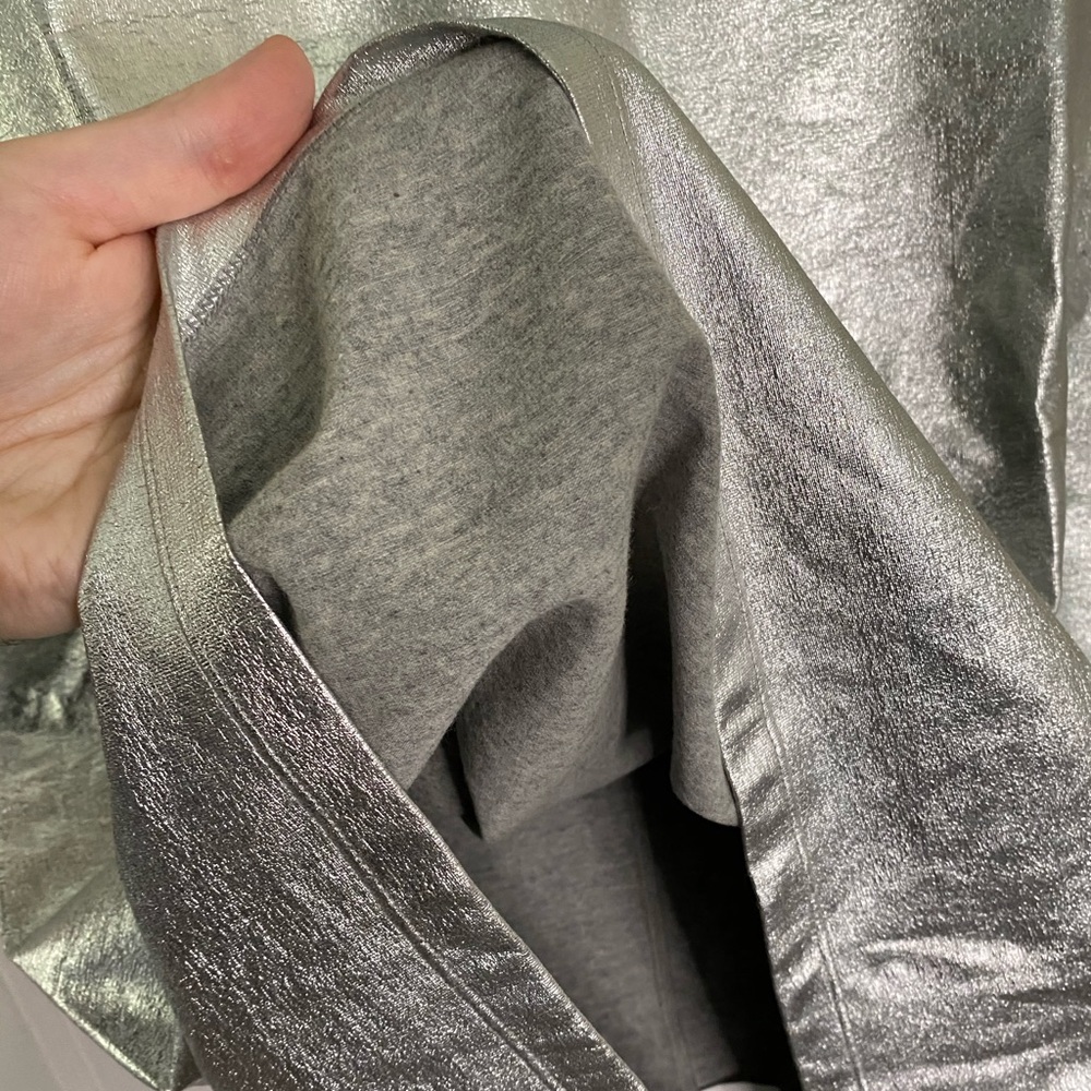 Phillip Lim Silver Metallic Sleeveless Top - Picture 6 of 8